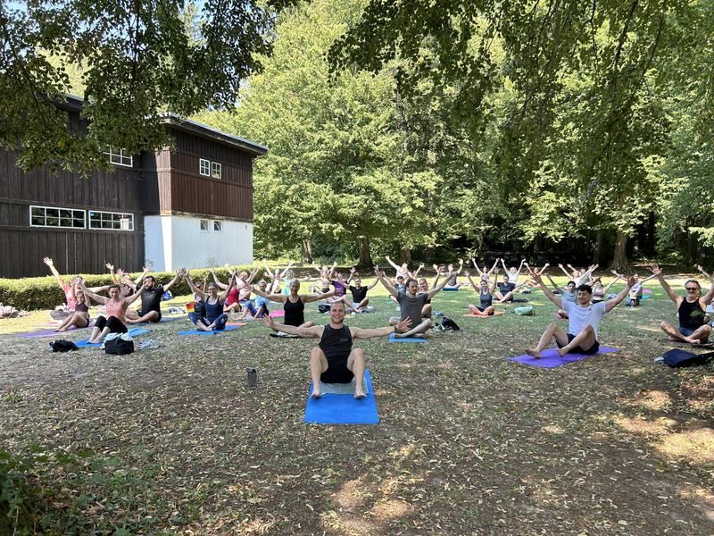 Pilates na Mariborskem otoku