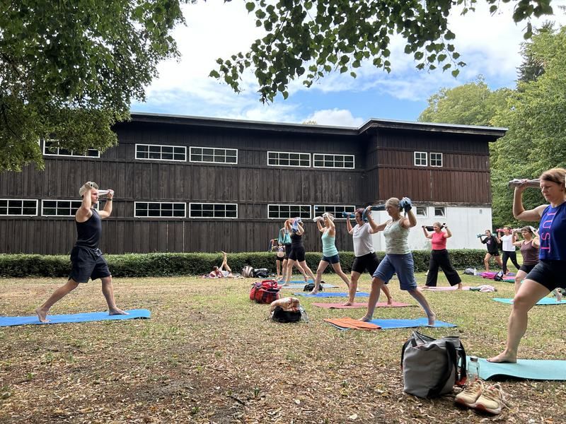 Pilates na Mariborskem otoku